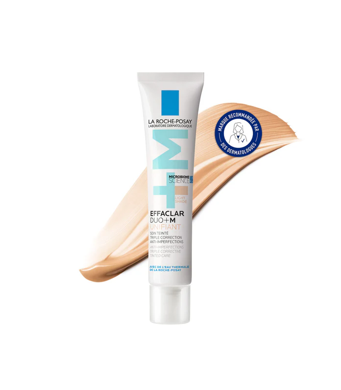 3337875518451 La Roche Posay EFFACLAR DUO (+) Ujednačavajuća korektivna njega protiv nepravilnosti masne kože, 40 ml, Light - Image 1