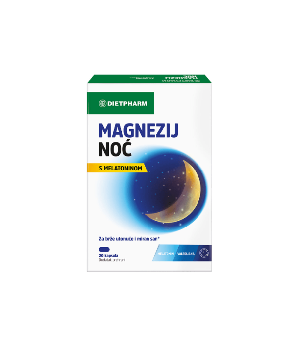 Dietpharm magnezij noć kapsule A20