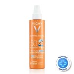 VICHY CAPITAL SOLEIL Vodeni fluid u spreju za zaštitu stanica kože SPF50+, 200 ml