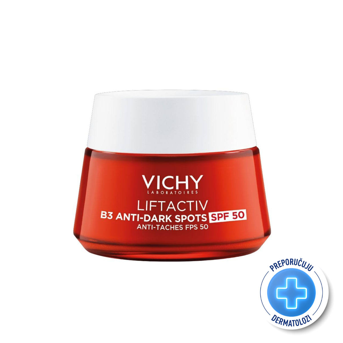 3337875832724_1.jpg VICHY LIFTACTIV B3 ANTI-DARK SPOTS krema protiv hiperpigmentacijskih mrlja i bora SPF50, 50 ml - Image 1