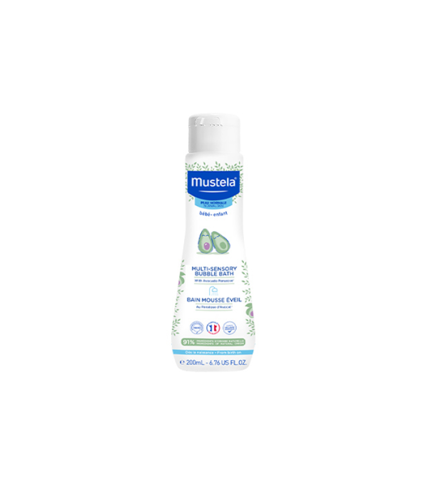 Mustela bubble multy sensory kupka 200ml