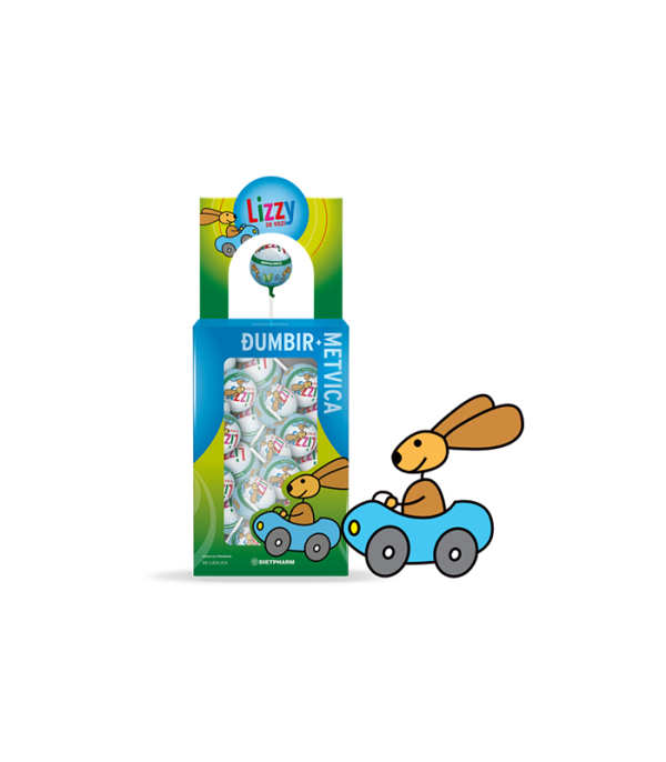 LIZZY SE VOZI LIZALICA ZA PUTOVANJE