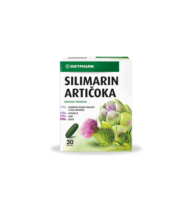 DIETPHARM SILIMARIN ARTIČOKA CPS A 30