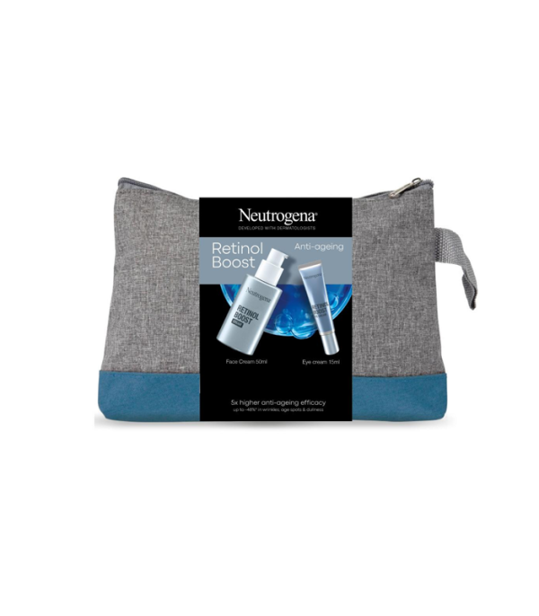 NEUTROGENA Retinol Boost set + toaletna torbica na dar