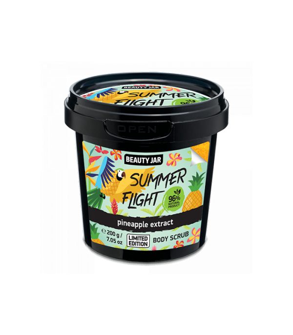 BEAUTY JAR SUMMER FLIGHT BODY SCRUB 200gr