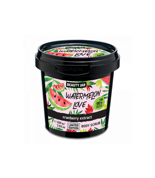 BEAUTY JAR WATERMELON LOVE BODY SCRUB 200gr