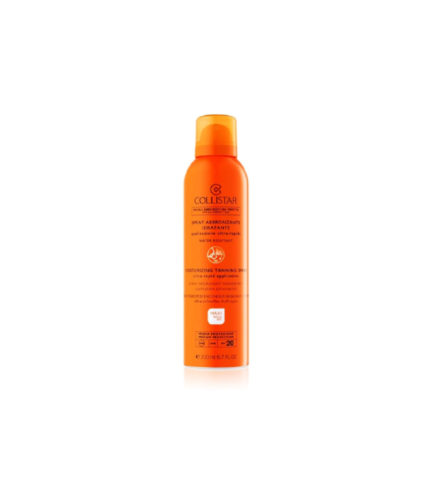 Collistar Sun Moisturuzing Tanning Sprej Spf 20 200ml