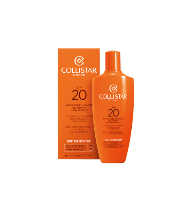 COLLISTAR SUN RAPID TANNING TREATMENT SPF 20 200ML