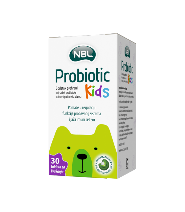 NBL PROBIOTIC KIDS 30 tableta za žvakanje