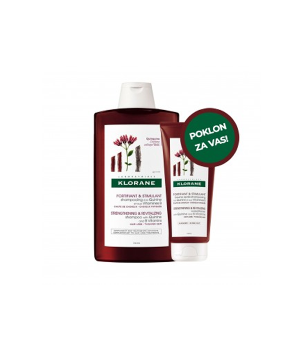 Klorane duo kinin šampon i balzam