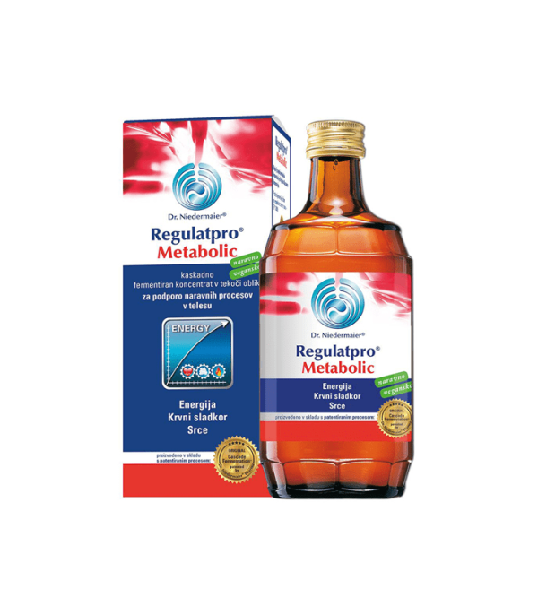 Dr. Niedermaier Regulatpro Metabolic za energiju, šećer u krvi i srce 350 ml