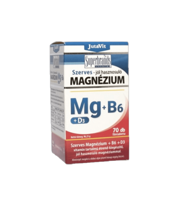 JUTAVIT Organski Magnezij+B6+D3 A70