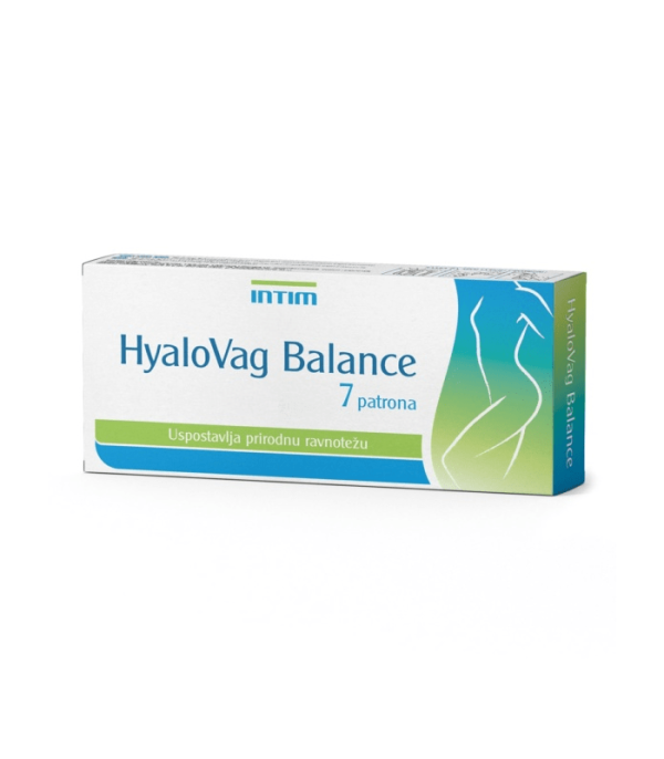 HyaloVag Balance sa natrijum-hijaluronatom i uljem cveta nevena, 7 patrona