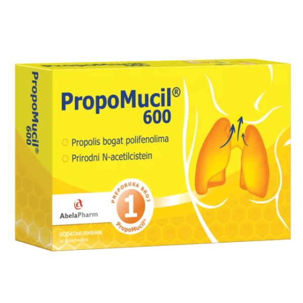 PROPOMUCIL 600, 5 KESICA