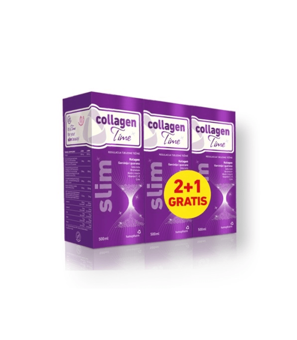 Collagen Time Slim 500ml 2+1 GRATIS