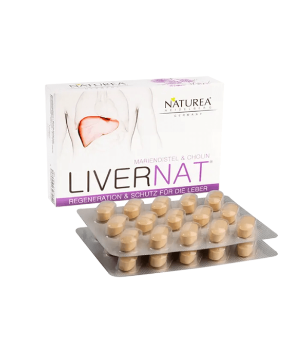 LIVERNAT KOLIN+SILIMARIN DODATAK ZA ZDRAVLJE JETRE 30 TABLETA