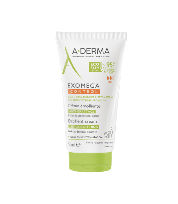 Aderma Exomega Control Emollient Cream Anti-Scratching 50ml