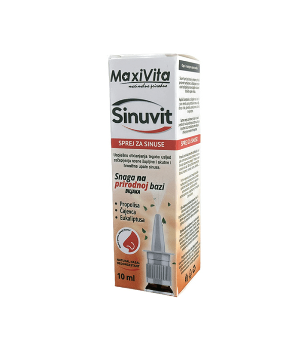 Sinuvit sprej za sinuse 10ml MaxiVita