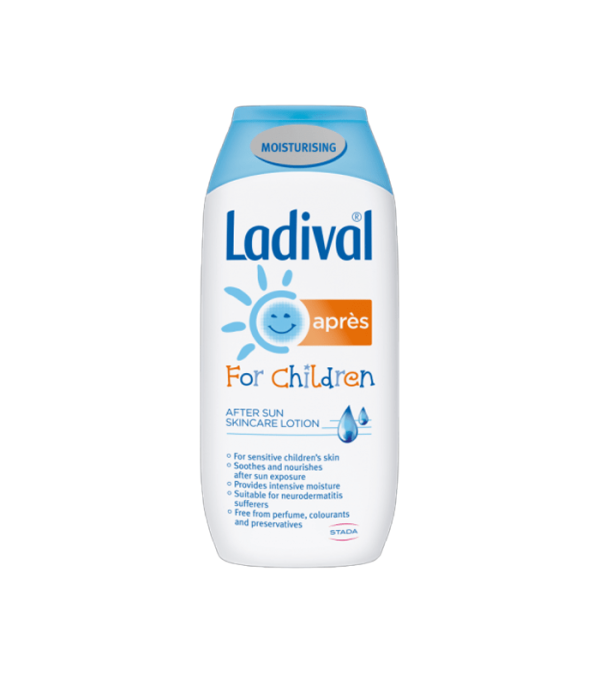 Ladival losion za njegu kože beba i djece poslije sunčanja 200ml