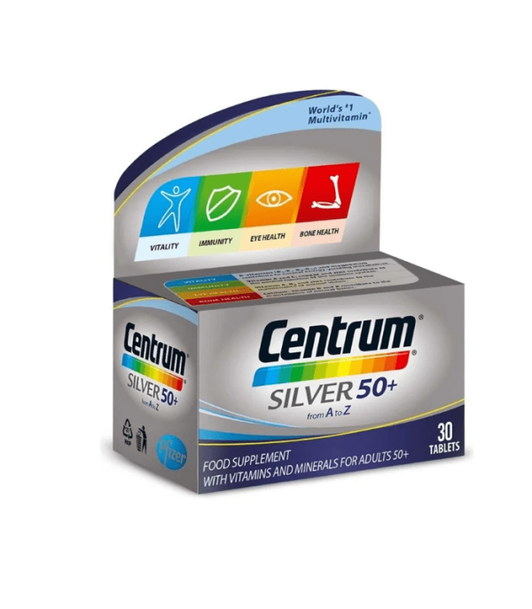 CENTRUM A-Z Silver 50+ tablete A 30 kom