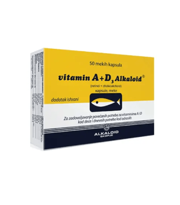 Vitamin A + D3 Alkaloid