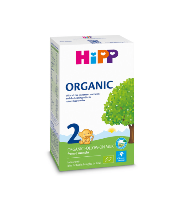 HiPP 2 ORGANIC Follow-on mliječna formula, 300g