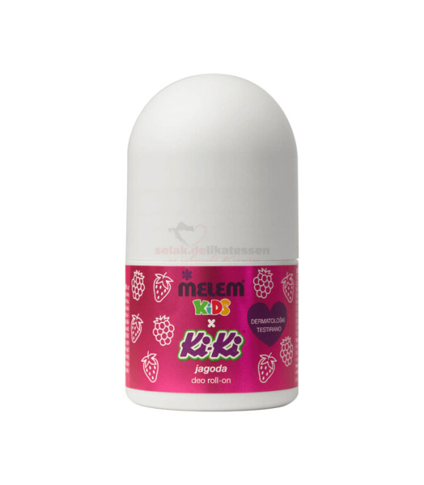 Melem Kids x KiKi Jagoda i Malina, prirodni deo roll-on, 30 ml