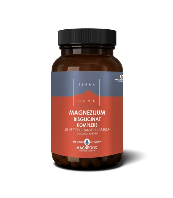 Terranova Magnezij bisglicinat kapsule a50