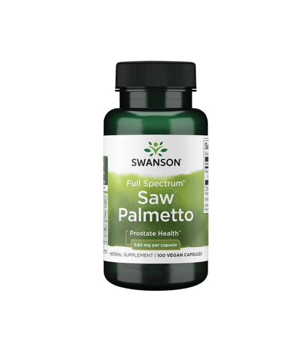 Swanson Saw Palmetto 540 mg a 100 veg caps
