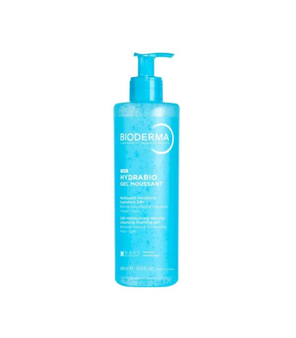 Bioderma - Hydrabio 24H micelarni pjenasti gel za čišćenje 400 ml