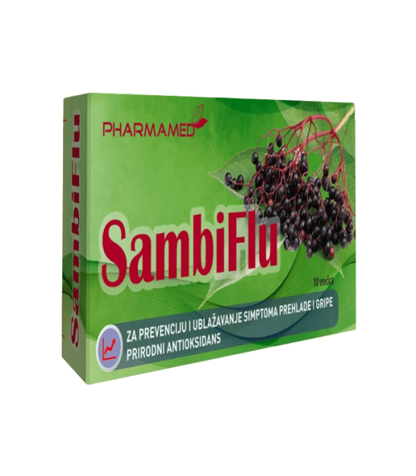 PHARMAMED SambiFlu vrećice a10, Za prevenciju i ublažavanje simptoma prehlade i gripe