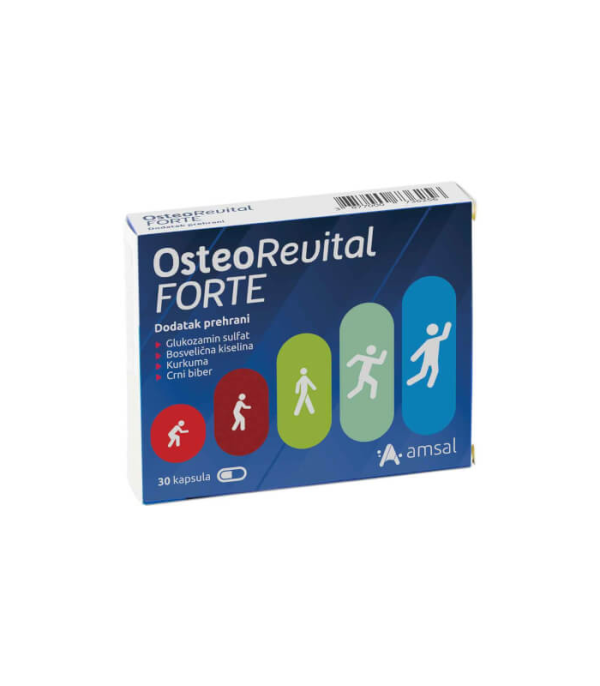 OSTEOREVITAL FORTE, kapsule a30