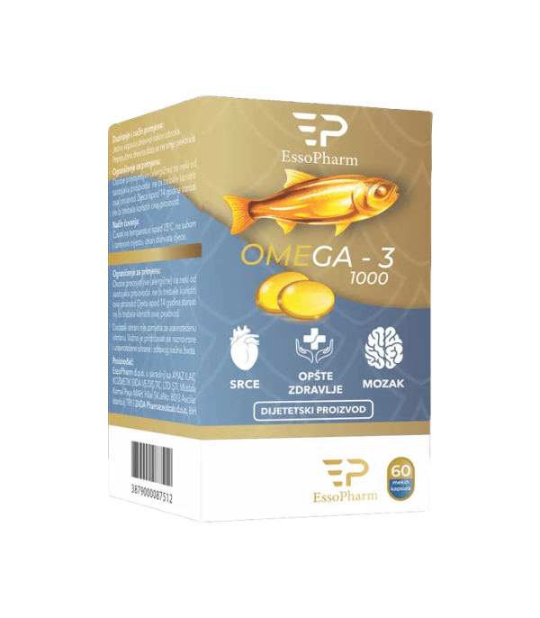 Essopharm Omega 3 1000 a 60