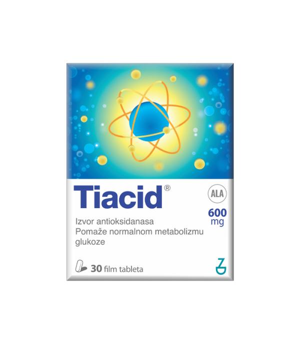 ZADA TIACID 600 mg tablete a30