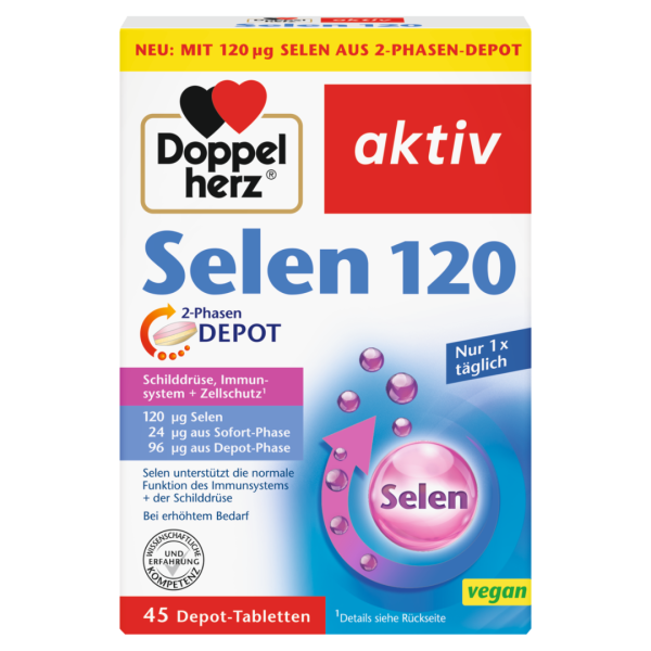 DOPPELHERZ AKTIV SELEN 120 DEPO TABLETE A45