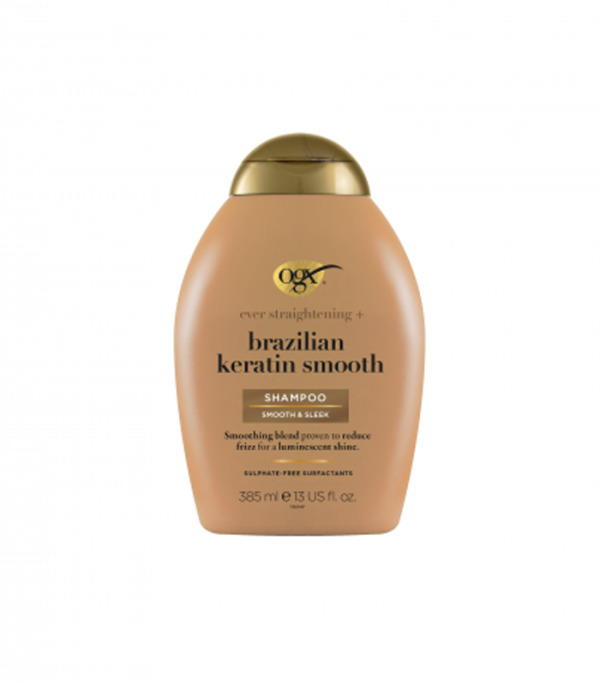 OGX Brazilian Keratin Smooth šampon za ravnanje kose 385ml