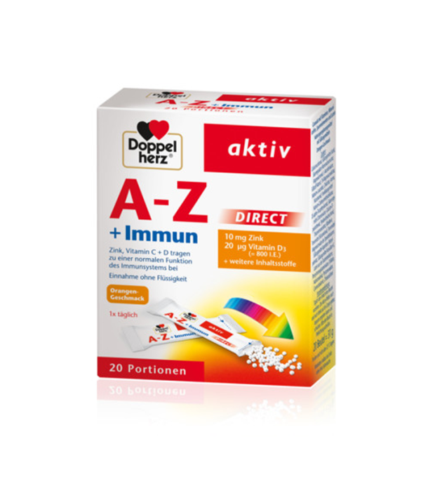Doppel Herz Aktiv A-Z + Immun direct a 20, Vitaminsko mineralni dodatak prehrani
