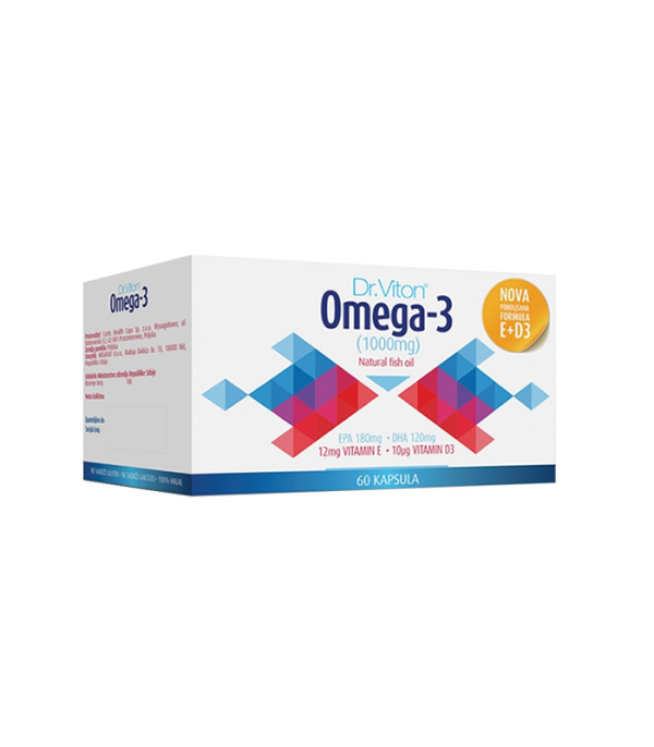 Dr. Viton omega 3+E+D3 60 kapsula
