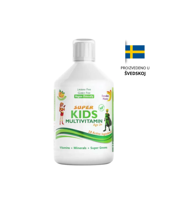 Swedish Nutra Super kids multivitamin 500ml